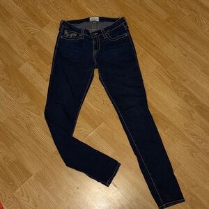 Women's Dark Blue Big Star Skinny Jeans